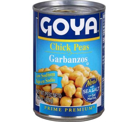 GARBANZOS GOYA  BAJO SODIO  439GR