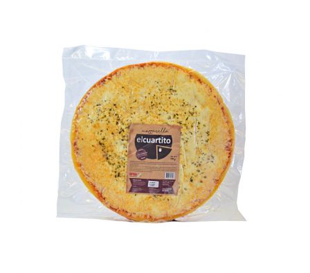 PIZZA EL CUARTITO MUZZARELLA CONG 595GR