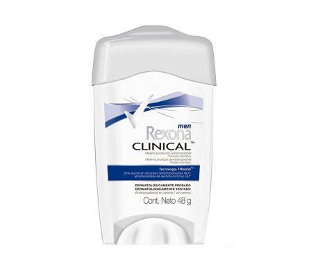 DESODORANTE REXONA CLINICAL MEN 48 GR