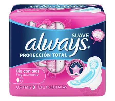 TOALLA HIGIENICA ALWAYS PINKCESS DIA T1 C/ALAS *24