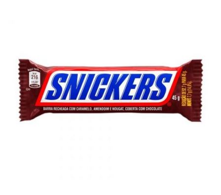 CHOCOLATE SNICKERS * 45 GRAMOS