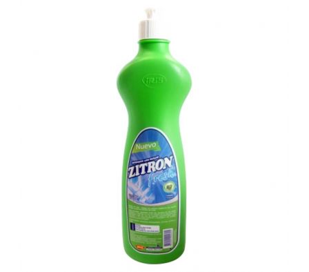 DETERGENTE ZITRON FRESH LAVA VAJILLAS 750ML.