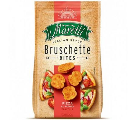 TOSTADAS SNACK MARETTI SABOR PIZZA 70GR