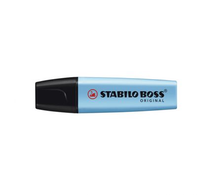 RESALTADOR STABILO BOSS AZUL X UND