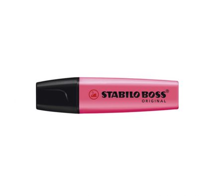 RESALTADOR STABILO BOSS ROSA X UND