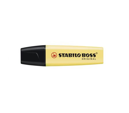RESALTADOR STABILO BOSS AMARILLO LECHOSO X UND BLI