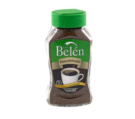 CAFE BELEN INST.DESCAFEINADO 100GR