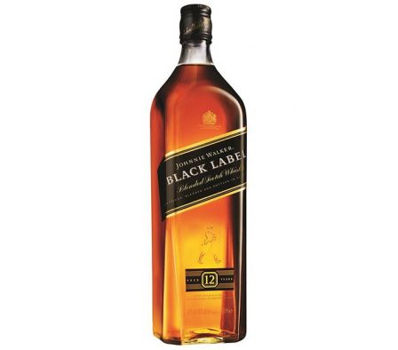 WHISKY JOHNNIE WALKER BLACK LABEL 1LT