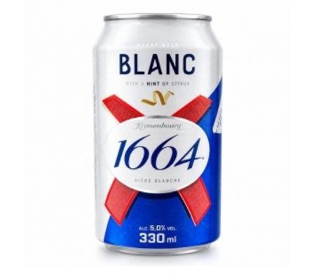 CERVEZA 1664 BLANC LATA 330ML 