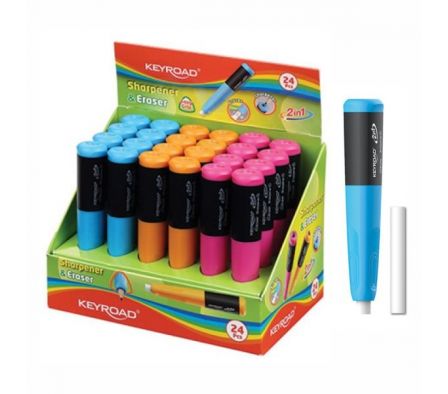 SACAPUNTAS KEYROAD C/BORRADOR X UND