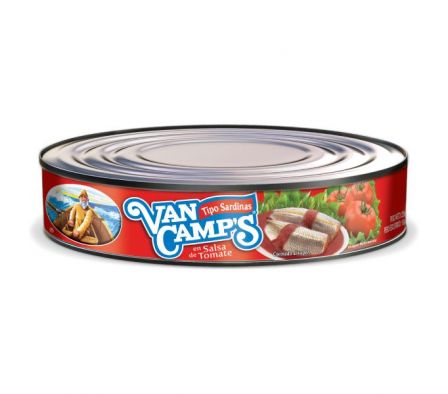 SARDINAS VAN CAMP'S EN TOMATE 225 GR