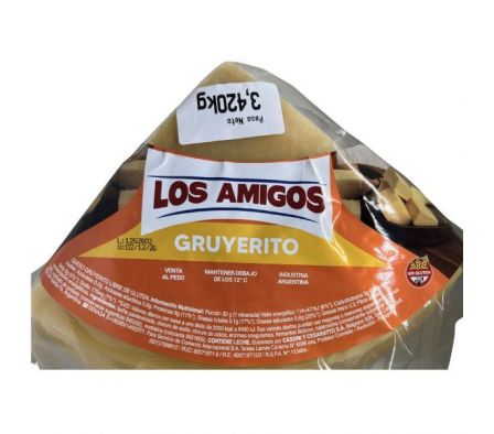 QUESO GRUYERITO LOS AMIGOS X KG