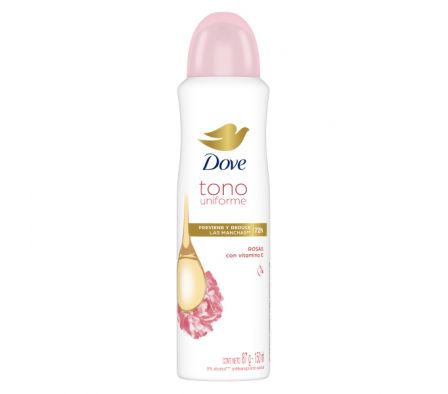 DESODORANTE DOVE AEROSOL FEM ROSAS 150ML
