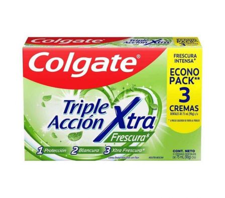 CREMA DENTAL TRIPLE FRESH 75 ML 3U