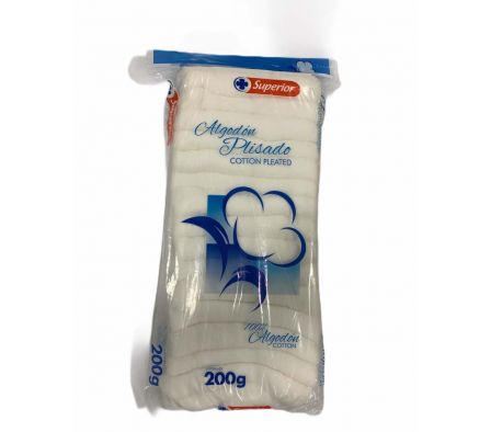ALGODON ZIG ZAG SUPERIOR ABSORVENTE 200GR