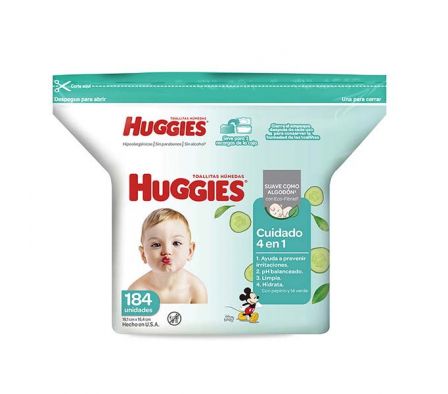 TOALLITAS HUMEDAS HUGGIES  REFIL RH  184UN