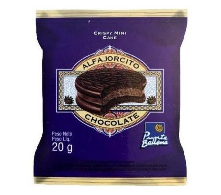 ALFAJORCITO PUNTA BALLENA MOUSSE 20GR