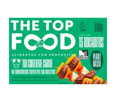 BOCADITOS THE TOP FOOD CARNE DE SOJA 300GR