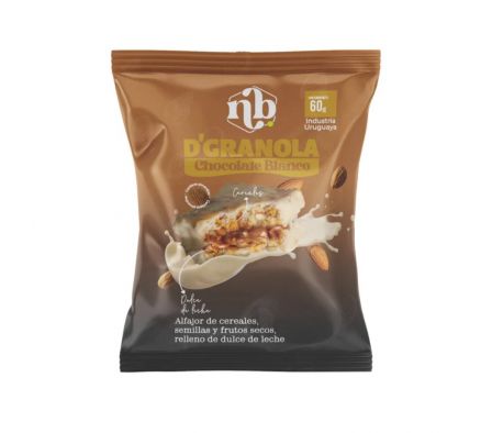 ALFAJOR DE CEREAL NATURAL BARS CHOCO/BLANCO 40GR