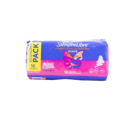 TOALLA HIGIENICA SIEMPRE LIBRE ULTRAFINA 16UN