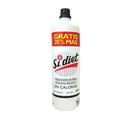 SI DIET EDULCORANTE DE MESA 600GR 6*