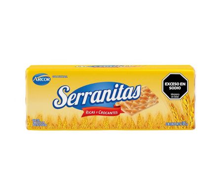 GALLETITAS SERRANITAS SALVADO PACK X3 315 GR