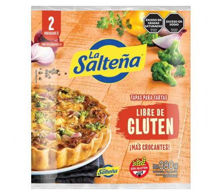 TAPA P/PASCUALINA LA SALTEÑA S/TACC 380GR