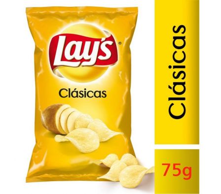 PAPA FRITA LAY´S CLASICA 75GR