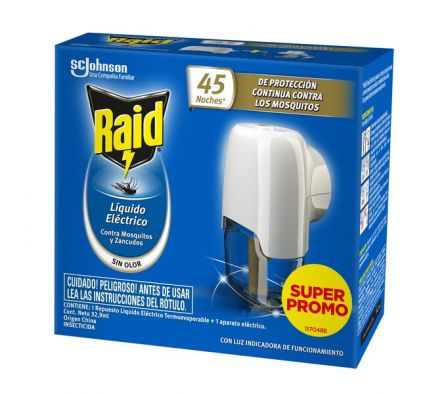 APARATO RAID ELECTRICO FULL CONTRA MOSQUITO