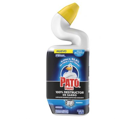 GEL LIMPIADOR PATO MARINA 100% DESTRUCTOR DE SARRO