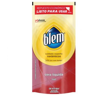 CERA LIQUIDA BLEM CERAMICOS ROJOS 450 ML
