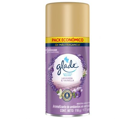 AROMATIZANTE GLADE REPUESTO LAVANDA VAINILLA 170ML