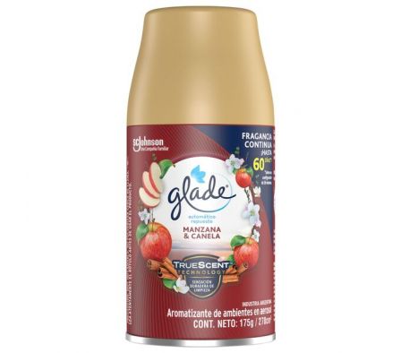 AROMATIZANTE GLADE REPUESTO MANZANA CANELA 175GR