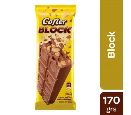 COFLER CHOCOLATE/MANI 170 GR