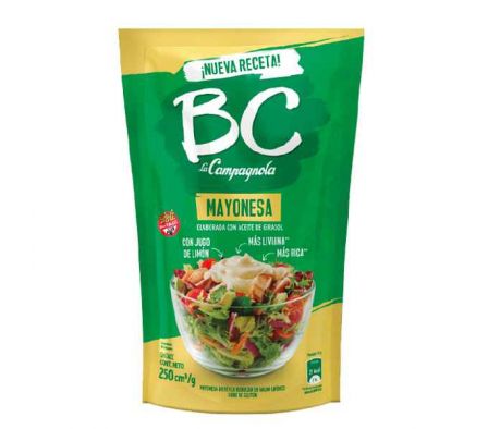 MAYONESA BC GIRASOL DIET 250GR