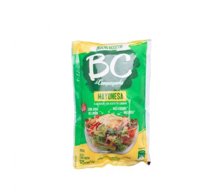 MAYONESA BC GIRASOL DIET 125GR