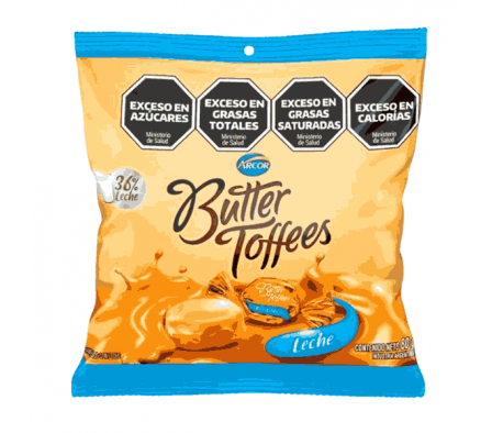 CARAMELOS BUTTER TOFFEES LECHE 80GR