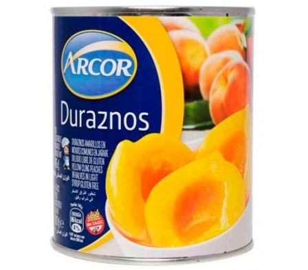 DURAZNOS AMARILLOS ARCOR 820 GR