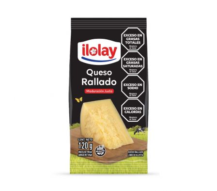 QUESO ILOLAY RALLADO 120 GR