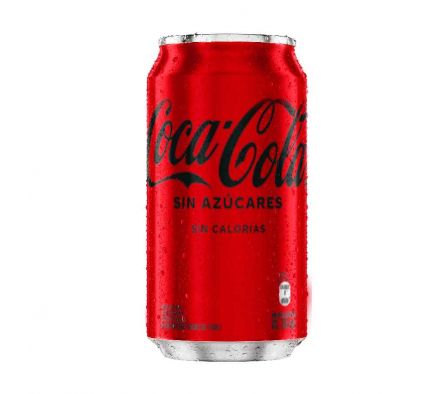 GASEOSA COCA COLA SIN AZUCAR LATA 354ML