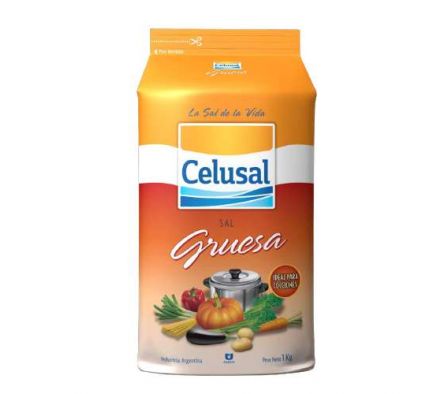 CELUSAL SAL GRUESA PAQUETE  X 1 KG