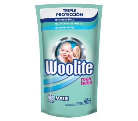 JABON LIQUIDO WOOLITE P/ROPA BEBE 900 ML