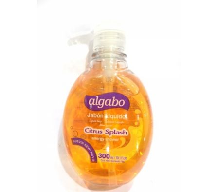JABON LIQUIDO ALGABO CITRUS SPLASH 295 ML *6