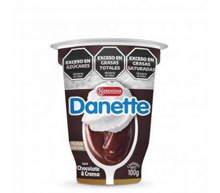 POSTRE DANETTE LA COPA CHOCOLATE C/ CREMA 100GR