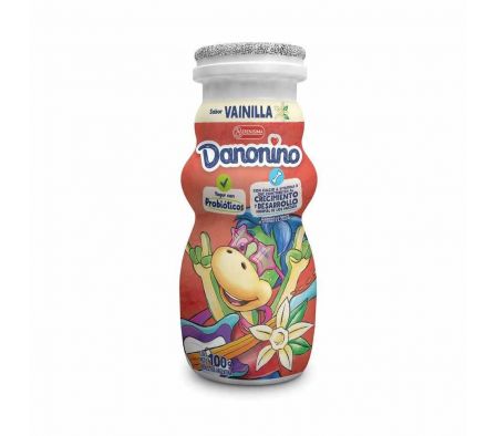 YOGUR DANONINO FRUTILLA BOTELLITA 100GR