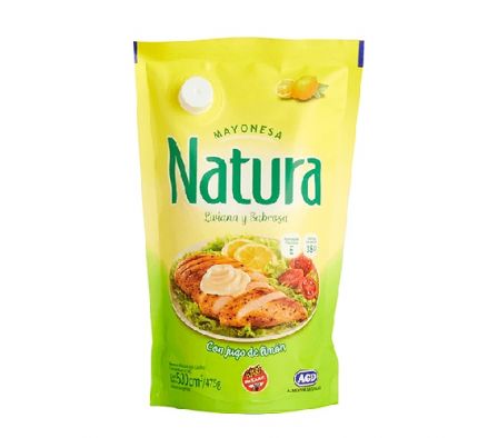 NATURA MAYONESA SACHET 500 ML *12..