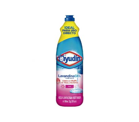LAVANDINA AYUDIN GEL FLORAL 700ML