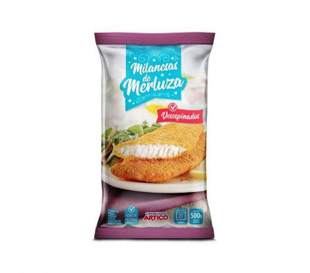 MILANESA DE MERLUZA ARTICO 500GR