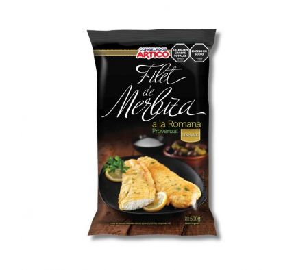 MILANESA DE MERLUZA ARTICO A LA ROMANA 500GR