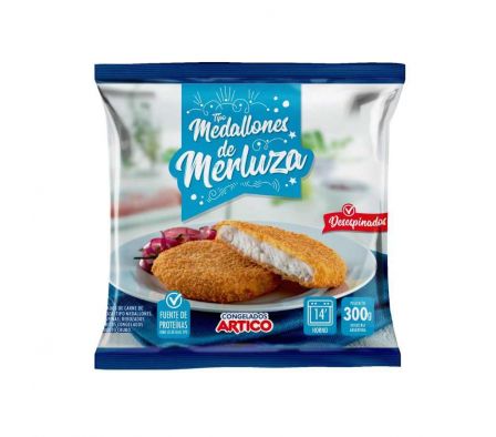 MEDALLONES DE MERLUZA ARTICO 300GR